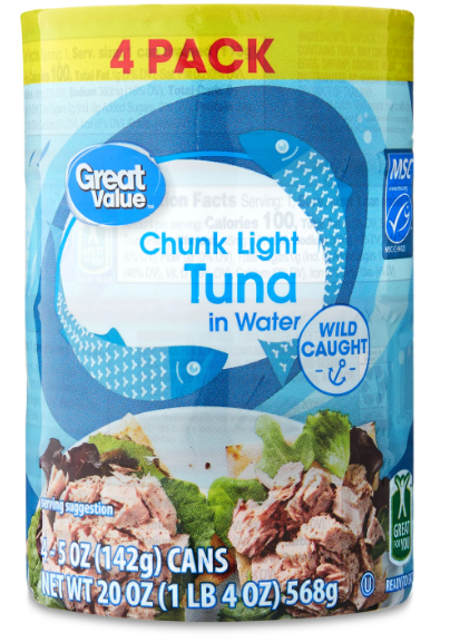 TUNA GREAT VALLUE PACK DE 4