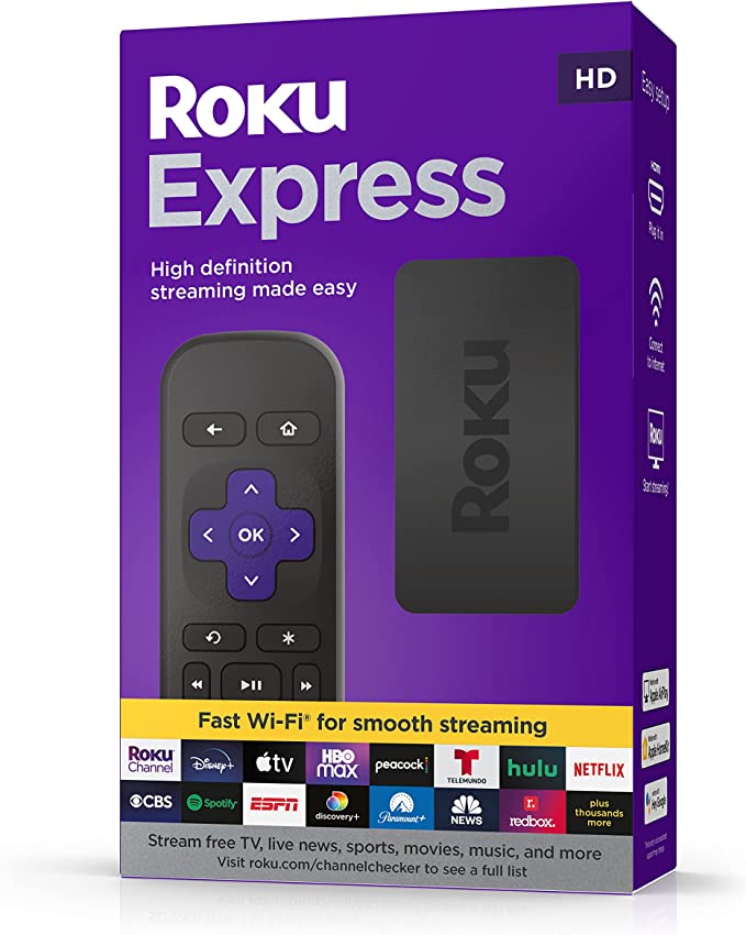 Roku Express HD | Reproductor multimedia de transmisión