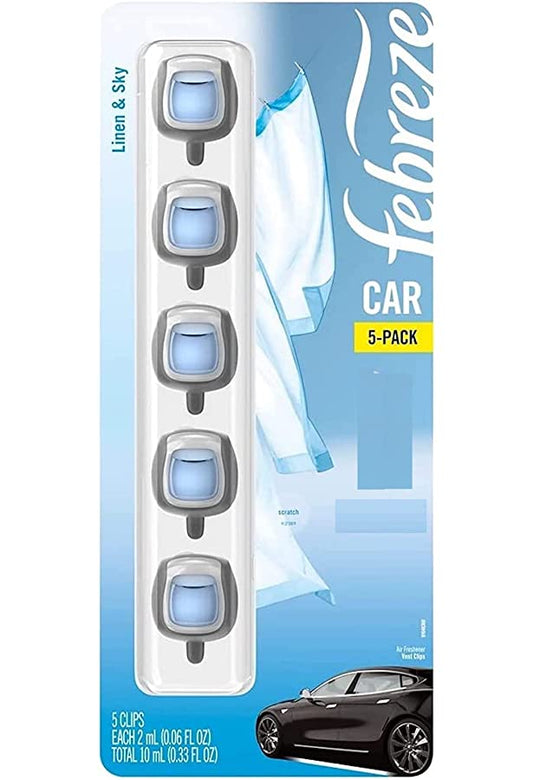 FEBREZE CAR 5 PK