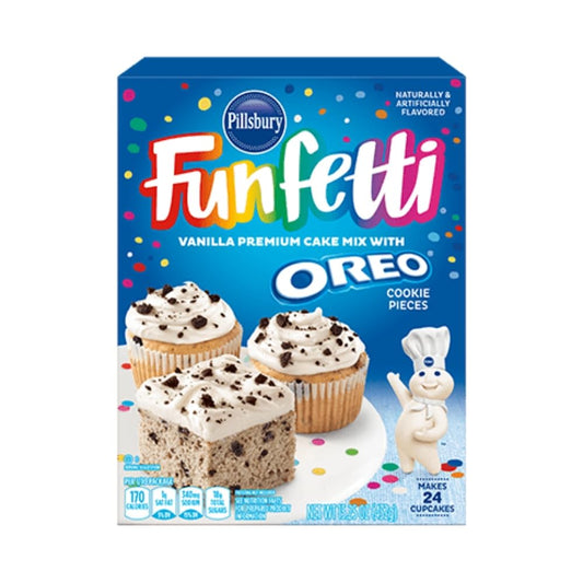 Funfetti Oreo Vanilla Premium Cupcake Mix 300gr