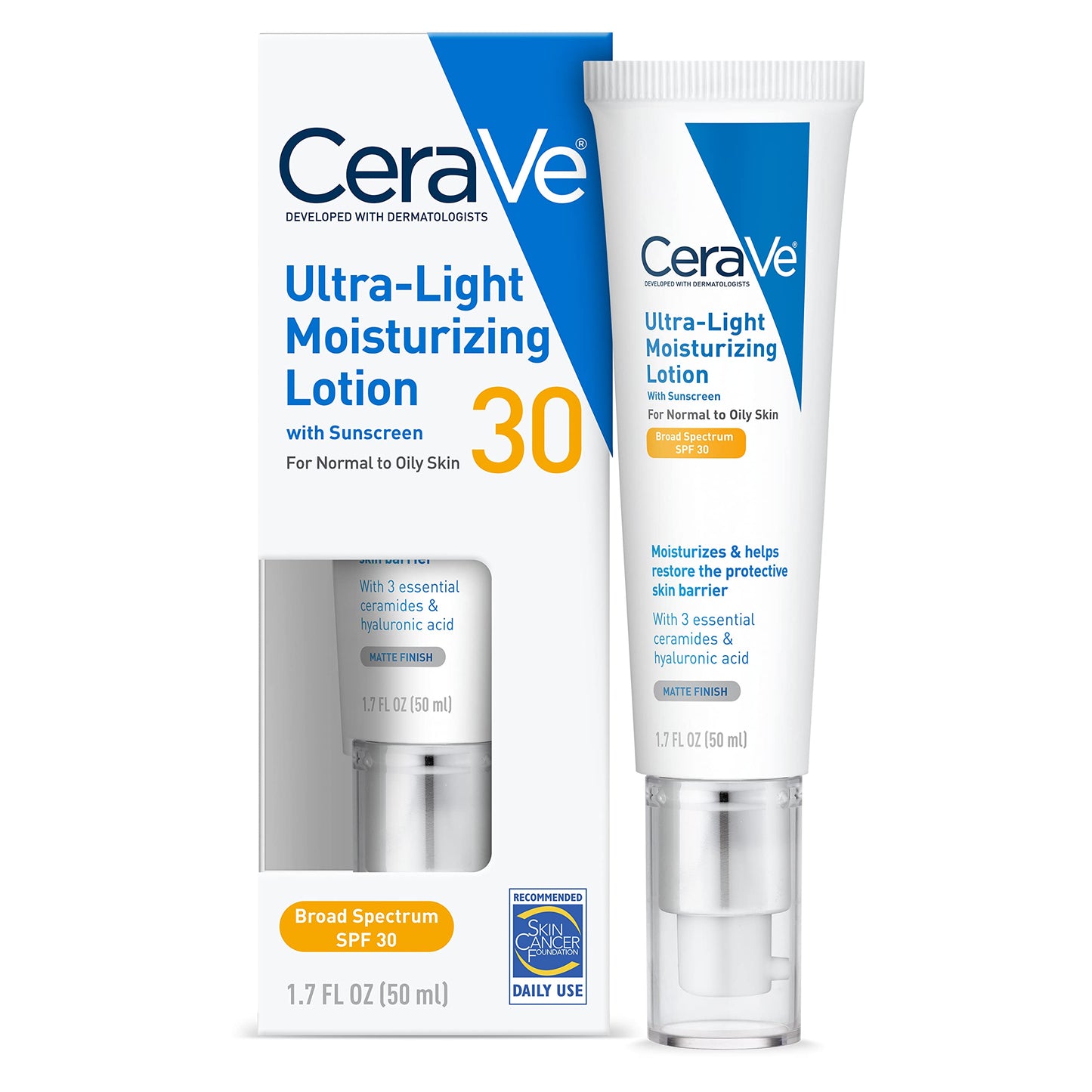 CeraVe Ultra Light Moisturizing Lotion With Sunscreen 30SPF