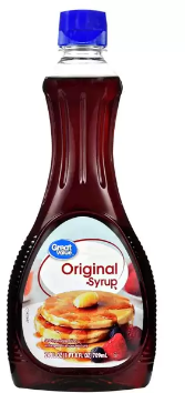 GREAT VALUE SYRUP