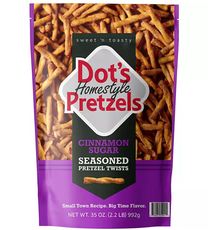 Dot's Cinnamon Sugar Seasoned Pretzels (35 oz.)