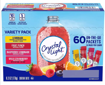 CRYSTAL LIGHT VARIATY  CAJA 60