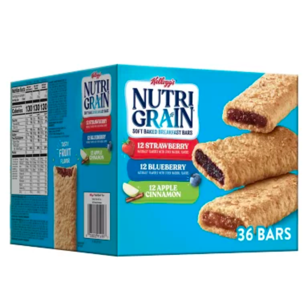 Nutri-Grain Bars Variety Pack (1.3 oz., 36 pk.)