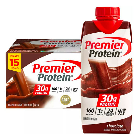 Premier Protein 30g High Protein Shake, Chocolate (11 fl. oz., 15 pk)