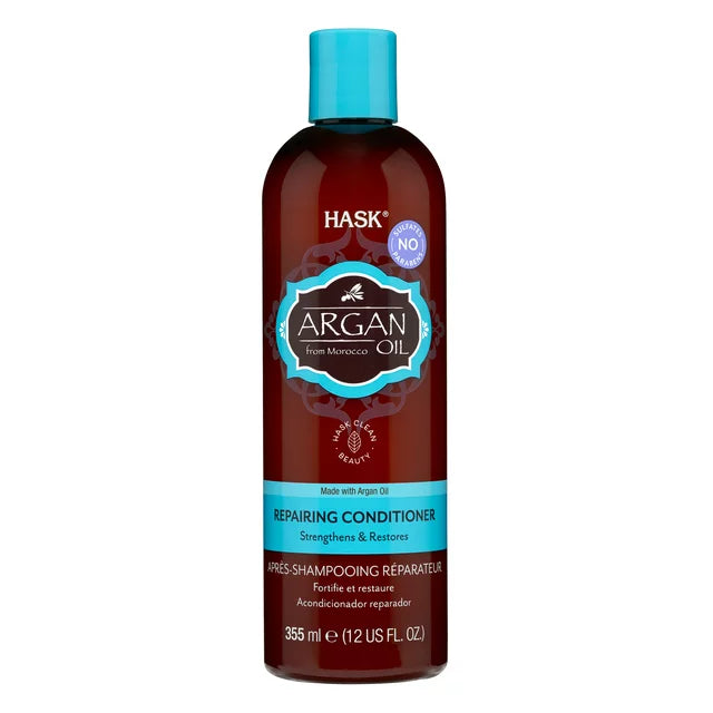 Hask Argan Oil from Morocco Repairing nourishing with Orange Citrus Scent, 12 fl oz