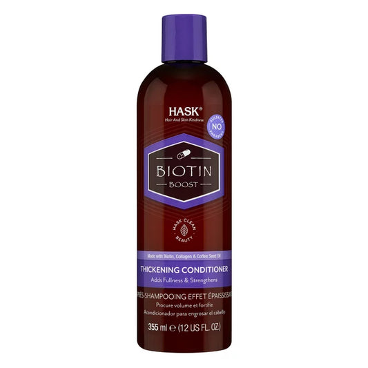 Hask Biotin Boost Thickening Volumizing Daily with Collagen & Invigorating Herbaceous, 12 fl oz