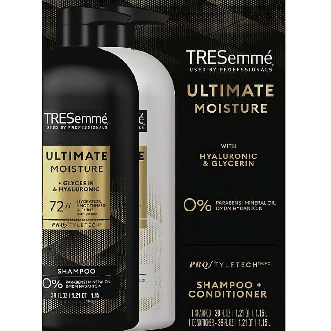 TRESemmé Ultimate Moisture Shampoo and Conditioner (39 fl. oz., 2 pk.)