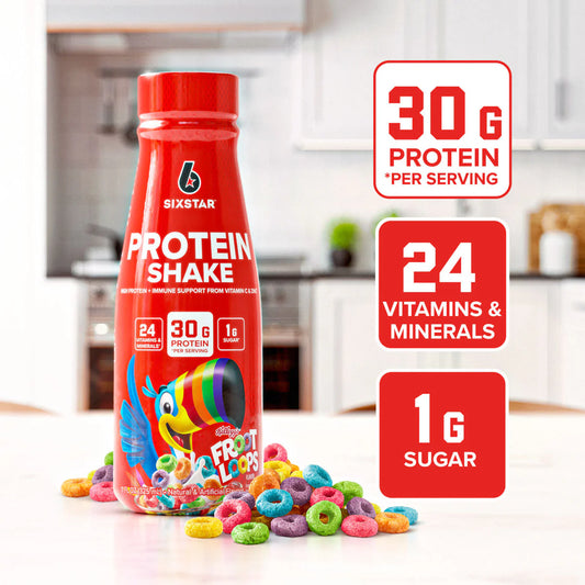 SIXTARS PRITEIN SHAKE FROOT LOOPS (30g Protein)