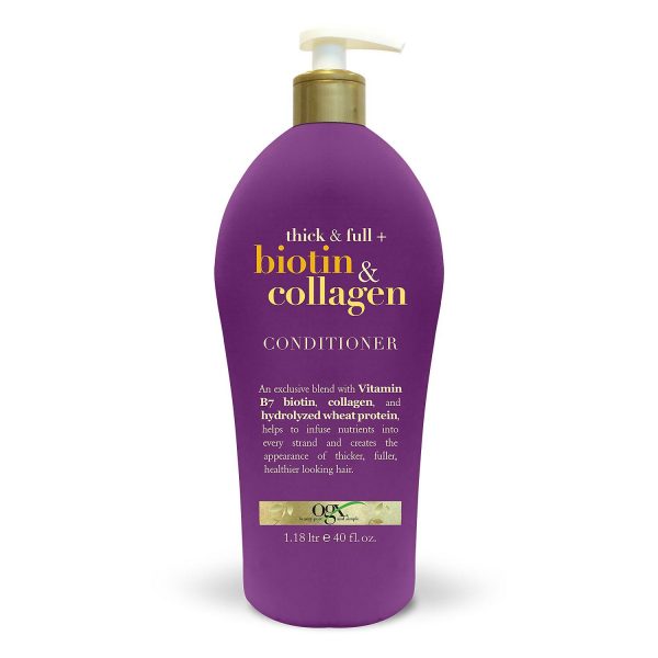 OGX Thick & Full + Biotin & Collagen Shampoo/Conditioner (40 fl. oz.)