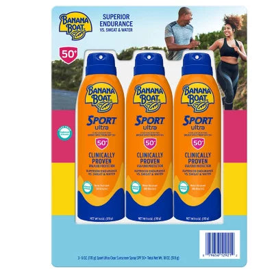 Banana Boat Sport Ultra Sunscreen Spray, SPF 50