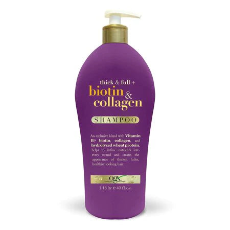 OGX Thick & Full + Biotin & Collagen Shampoo/Conditioner (40 fl. oz.)