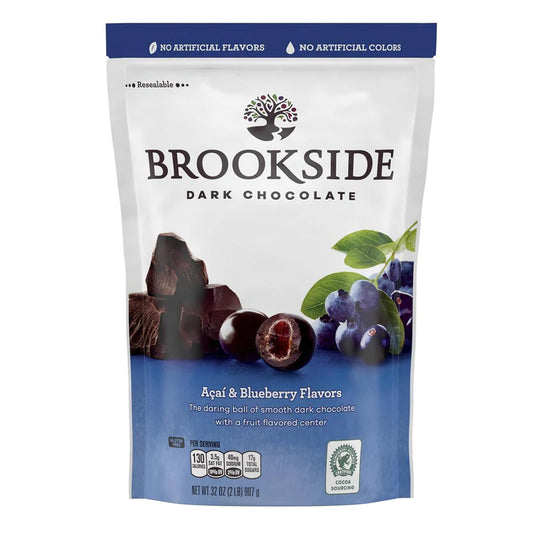 Brookside Acai and Blueberry Dark Chocolate 907 Gr