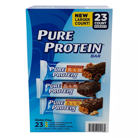 Pure Protein Bars Variety Pack (23 ct.)