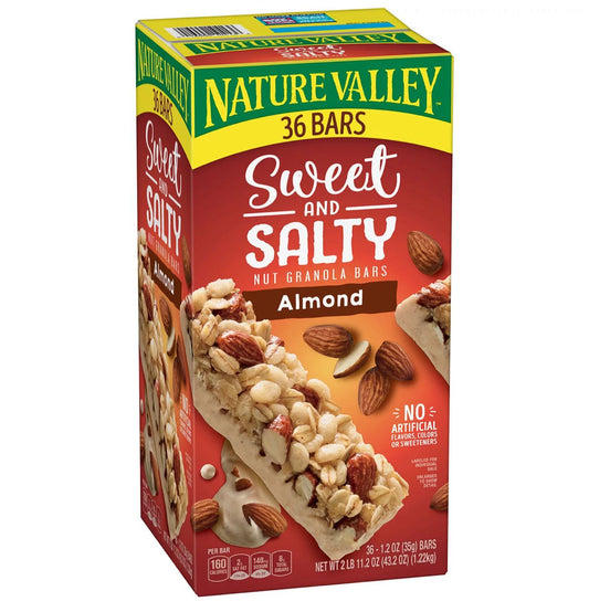 Nature Valley Sweet and Salty Nut Almond Granola Bars (36 ct.)