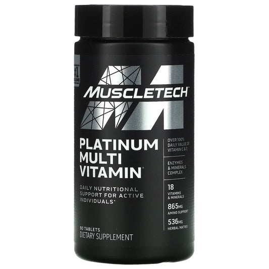 Multivitamin for Men | MuscleTech Platinum 90 ct