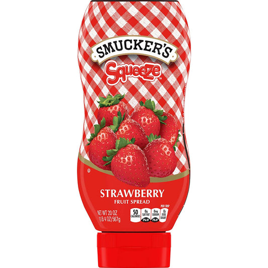 Smucker's Squeeze Strawberry Fruit Spread, 20 Ounce