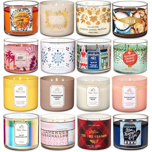 Velas Grandes (Tres Mechas) Bath & body Works