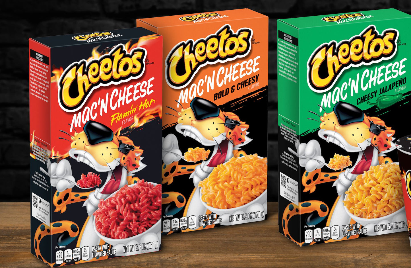 Cheetos Mac and cheese Flamin Hot Flavor 160g