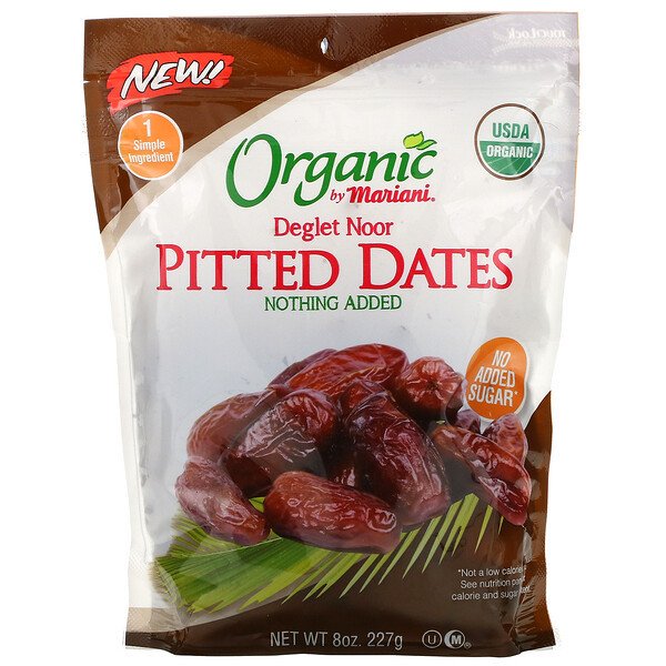 Mariani Dried Fruit, Organic Deglet Noor Pitted Date 1.13kg 2.5lb