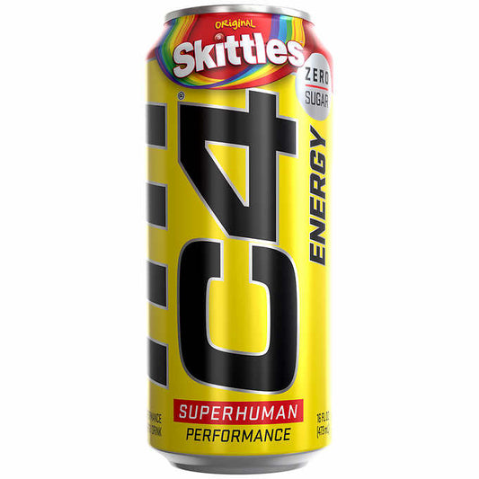 C4 Energy Drink, Original Skittles, 16 fl oz