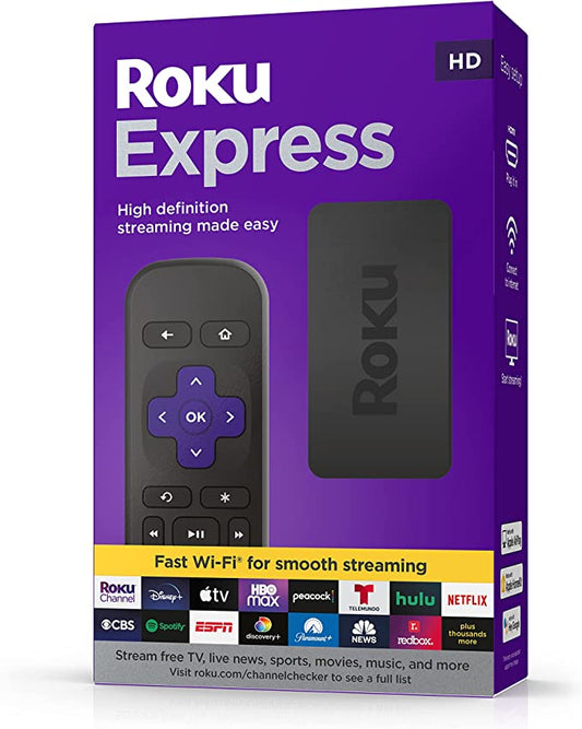 Roku Express HD   | Reproductor multimedia de transmisión