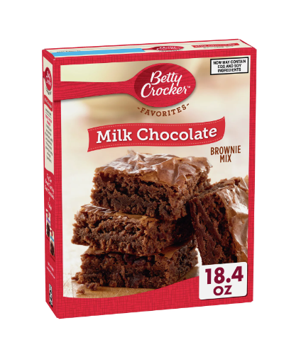 Betty Crocker Brownie Mix.